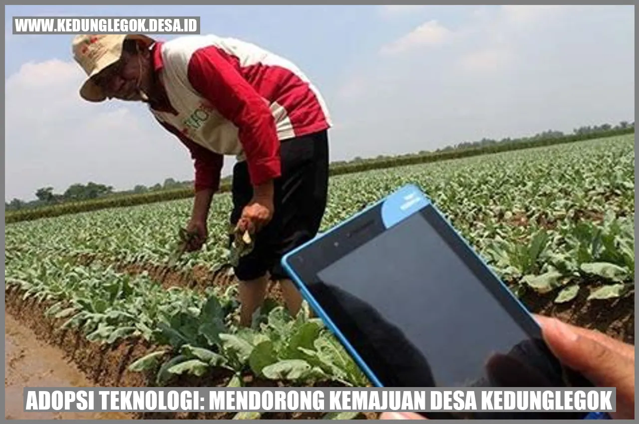Mendorong Desa Menuju Kemajuan Teknologi