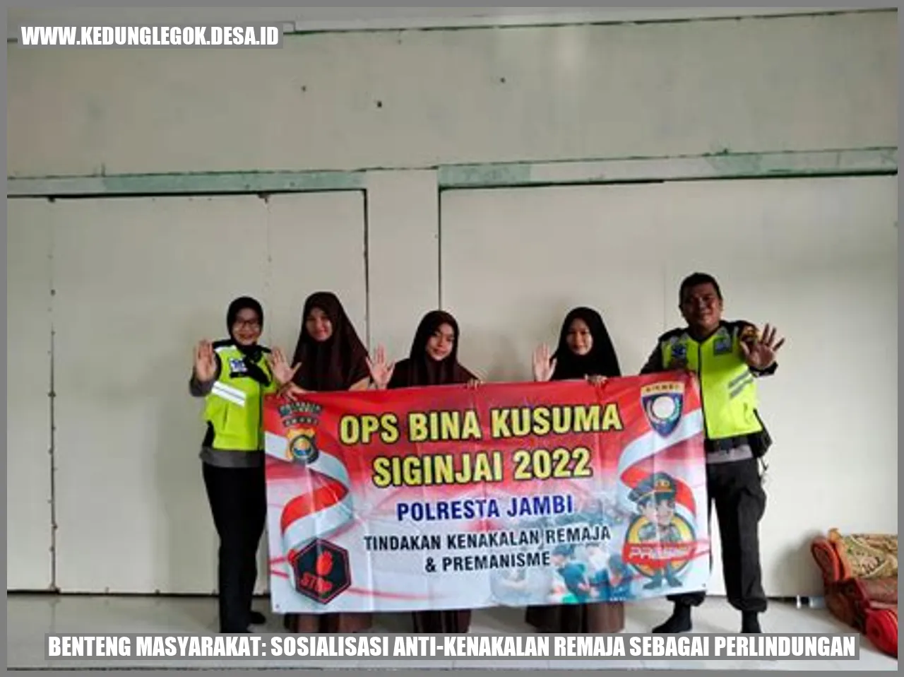 Benteng Masyarakat: Sosialisasi Anti-Kenakalan Remaja sebagai Perlindungan