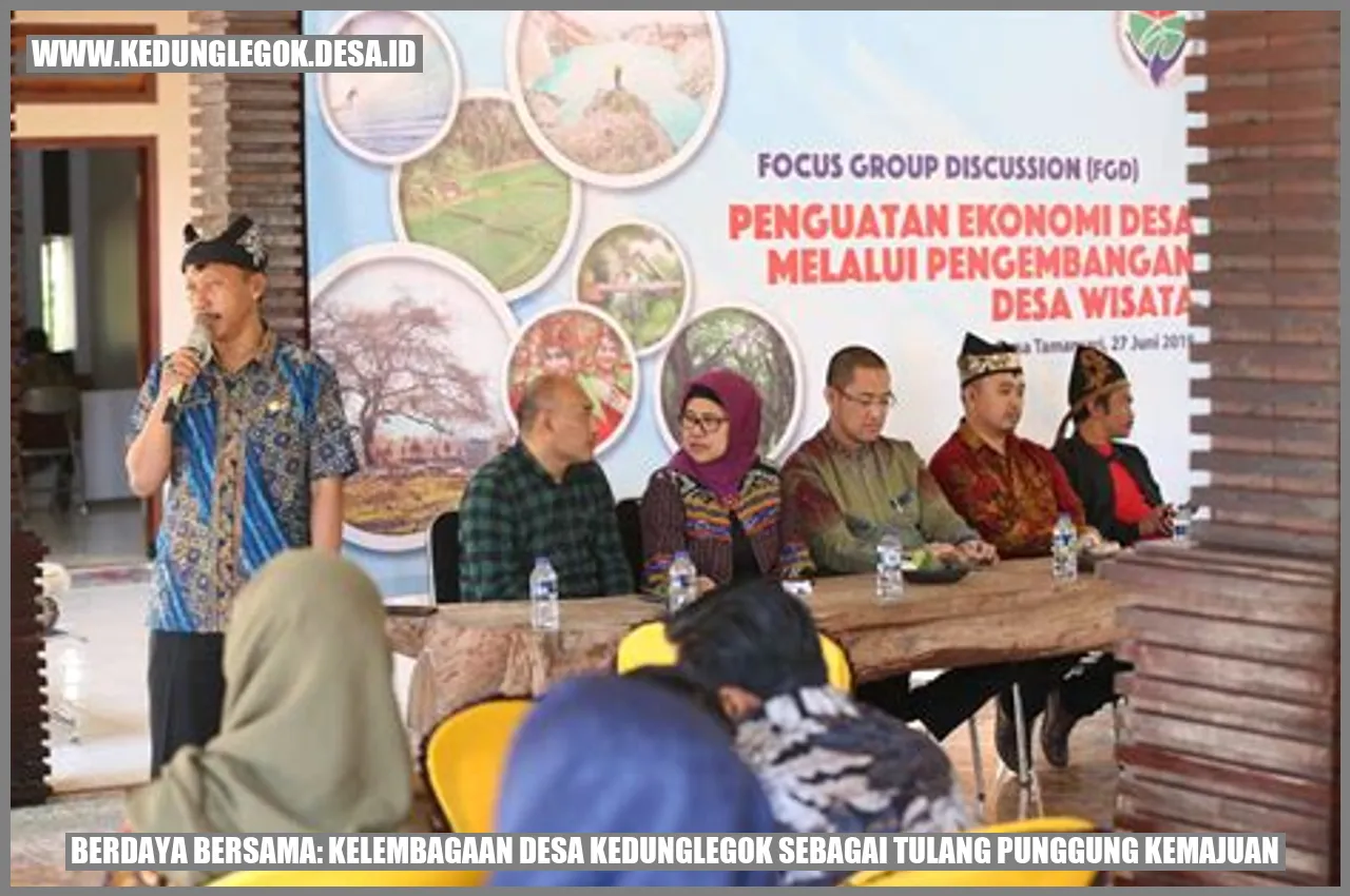Berdaya Bersama: Kelembagaan Desa Kedunglegok sebagai Tulang Punggung Kemajuan