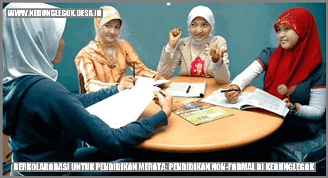 Berkolaborasi untuk Pendidikan Merata: Pendidikan Non-Formal di Kedunglegok