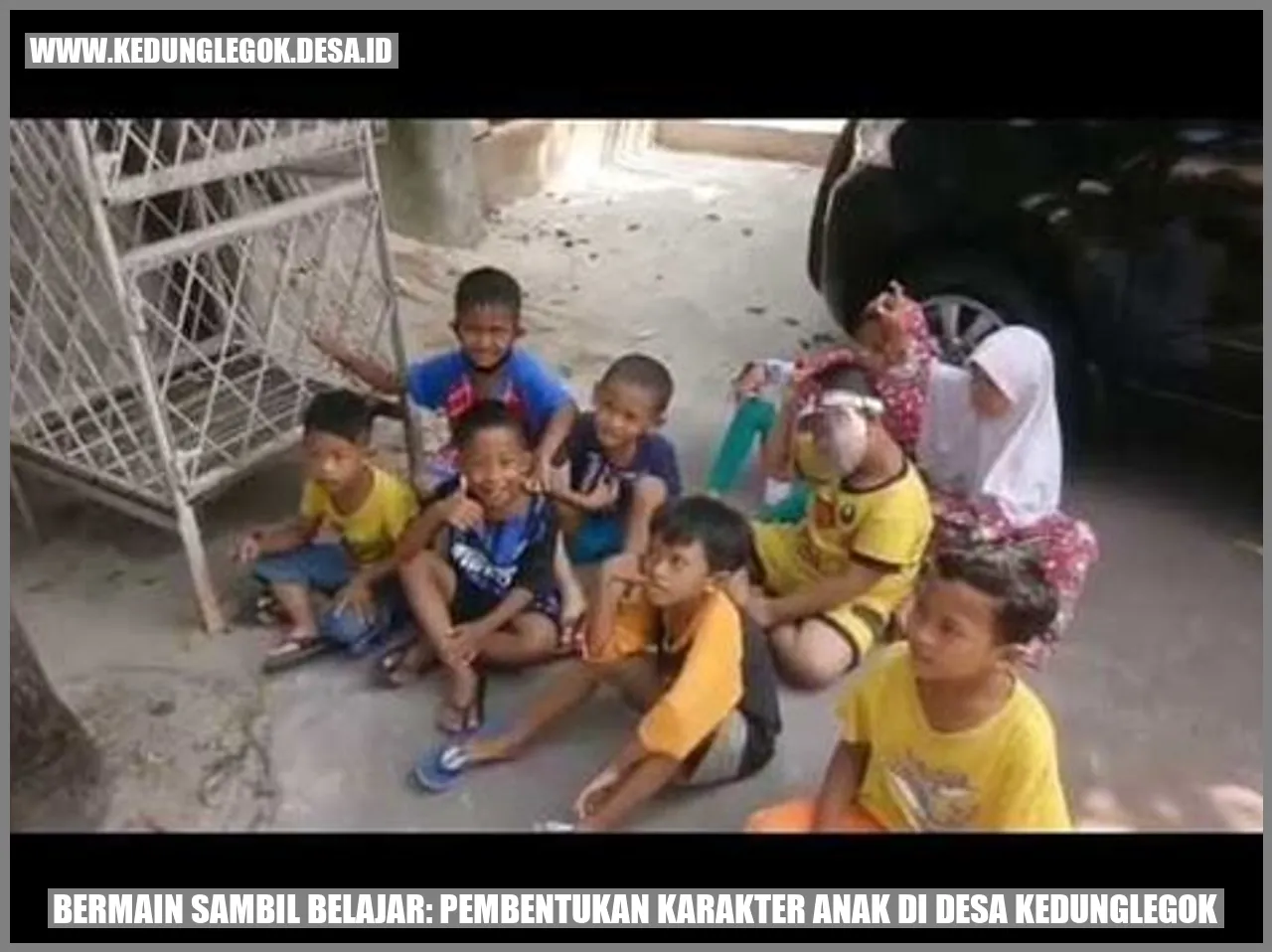 Bermain Sambil Belajar: Pembentukan Karakter Anak di Desa Kedunglegok