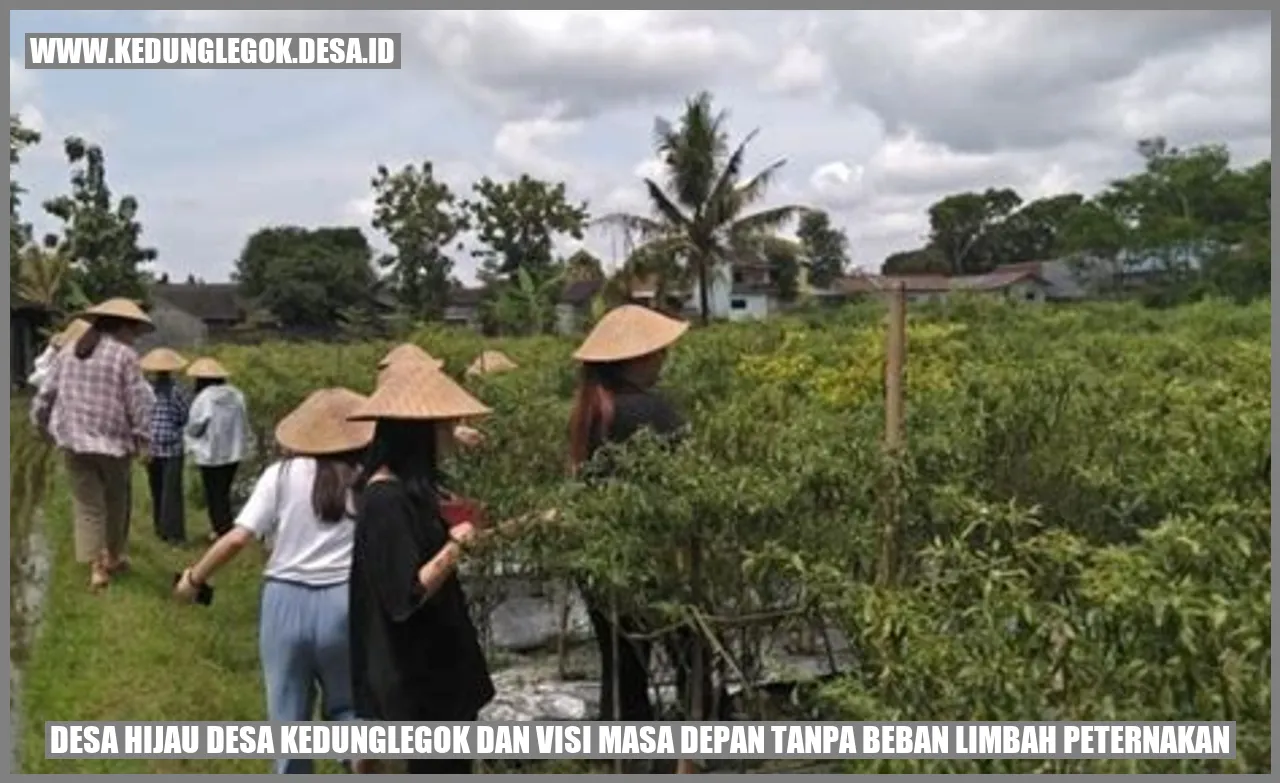 Desa Hijau: Desa Kedunglegok dan Visi Masa Depan Tanpa Beban Limbah Peternakan