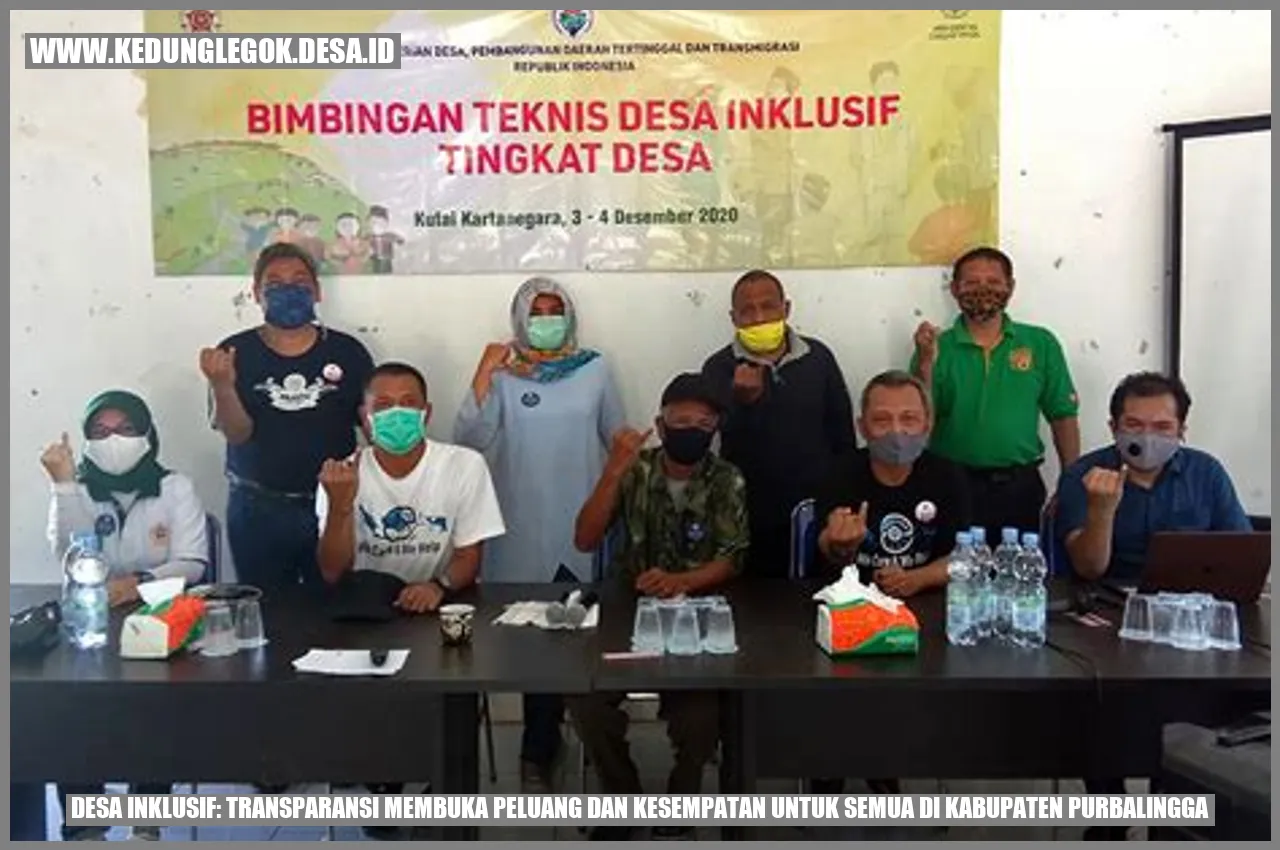 Desa Inklusif: Transparansi Membuka Peluang dan Kesempatan untuk Semua di Kabupaten Purbalingga