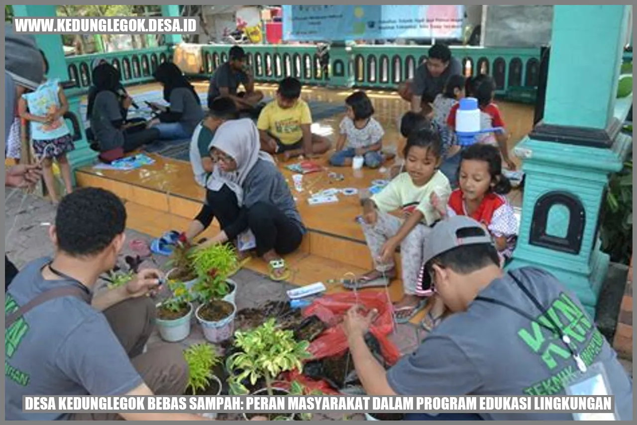 Desa Kedunglegok Bebas Sampah: Peran Masyarakat dalam Program Edukasi Lingkungan