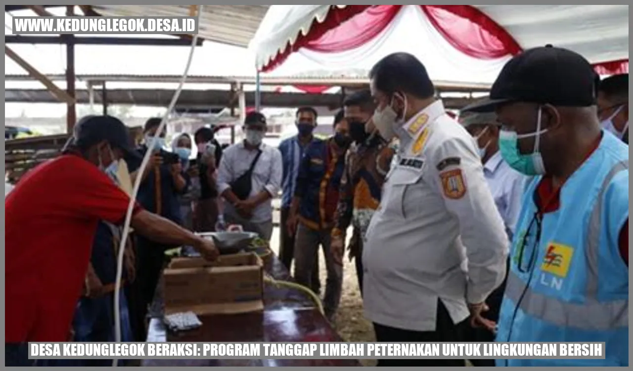 Desa Kedunglegok Beraksi: Program Tanggap Limbah Peternakan untuk Lingkungan Bersih