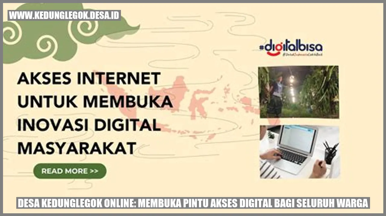 Desa Kedunglegok Online: Membuka Pintu Akses Digital bagi Seluruh Warga