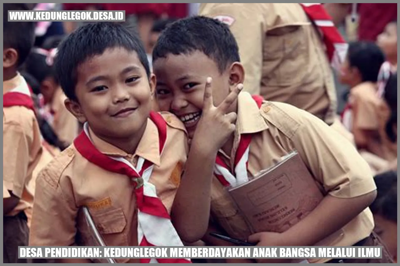 Desa Pendidikan Kedunglegok Makmurkan Anak