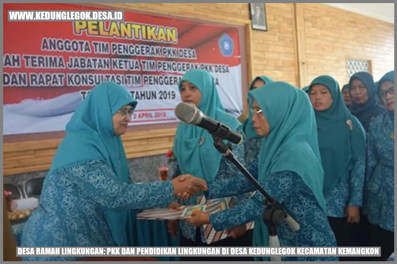 Desa Ramah Lingkungan: PKK dan Pendidikan Lingkungan di Desa Kedunglegok Kecamatan Kemangkon