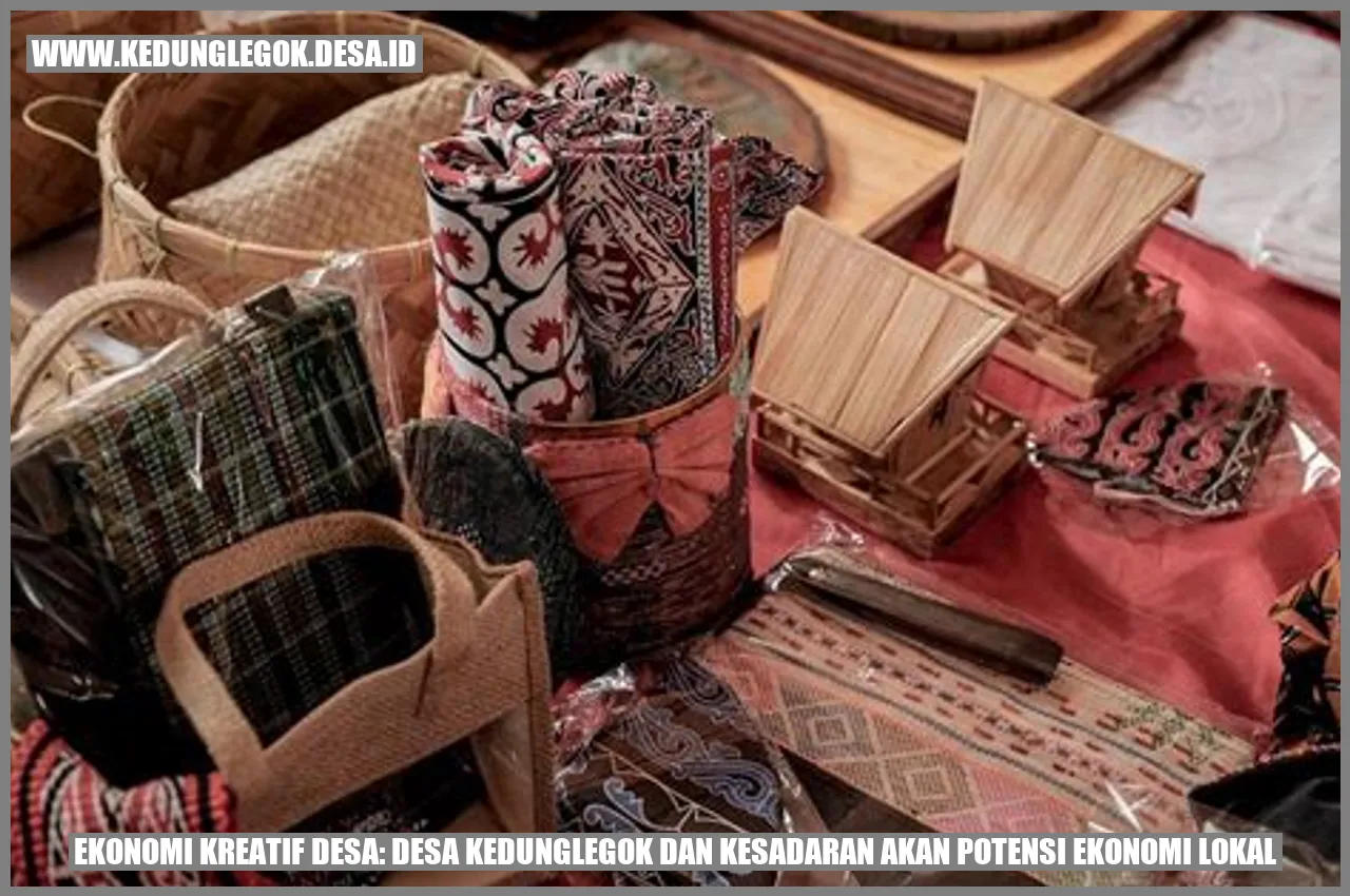 Ekonomi Kreatif Desa: Desa Kedunglegok dan Kesadaran akan Potensi Ekonomi Lokal