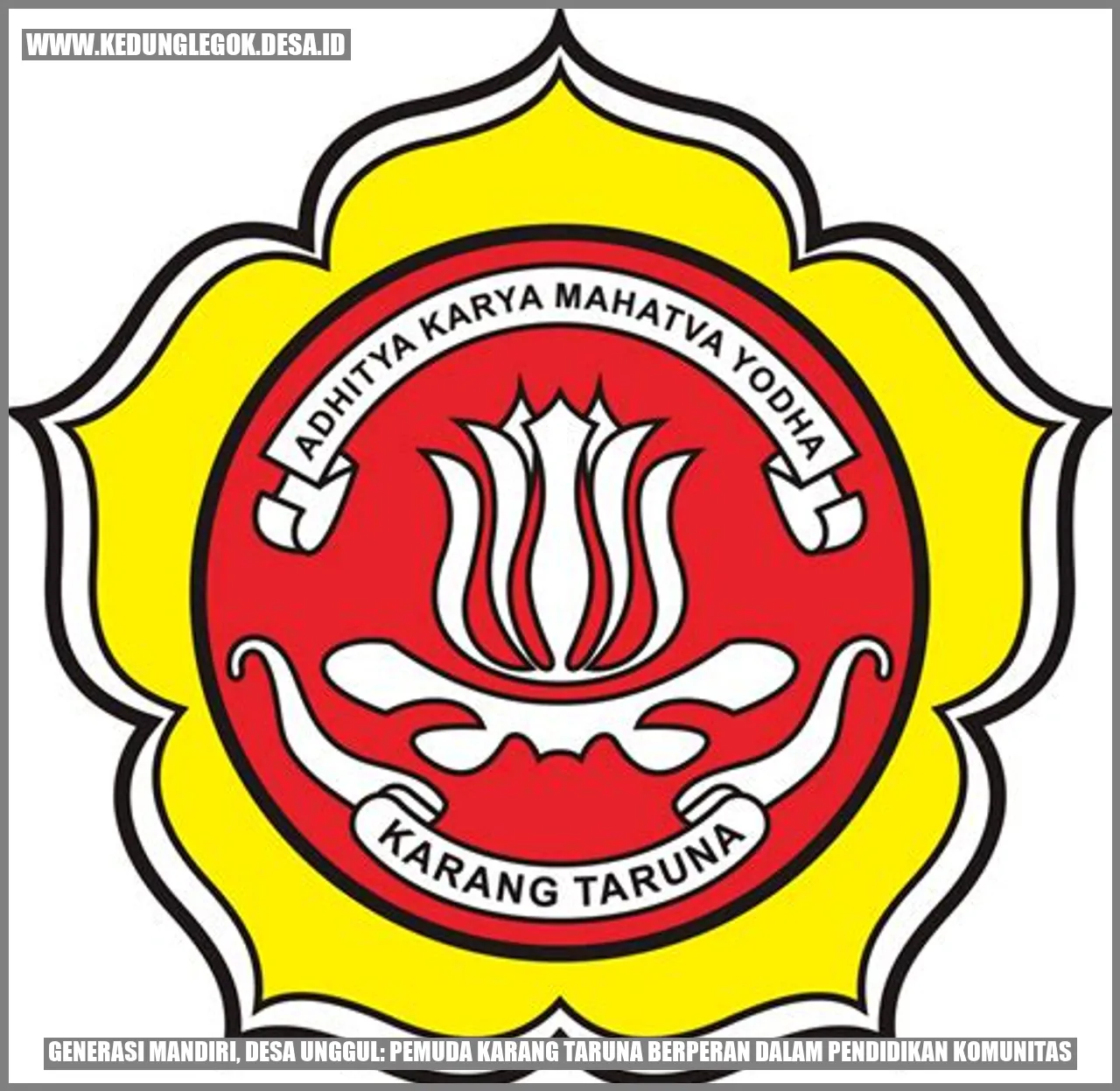 Generasi Mandiri, Desa Unggul: Pemuda Karang Taruna Berperan dalam Pendidikan Komunitas