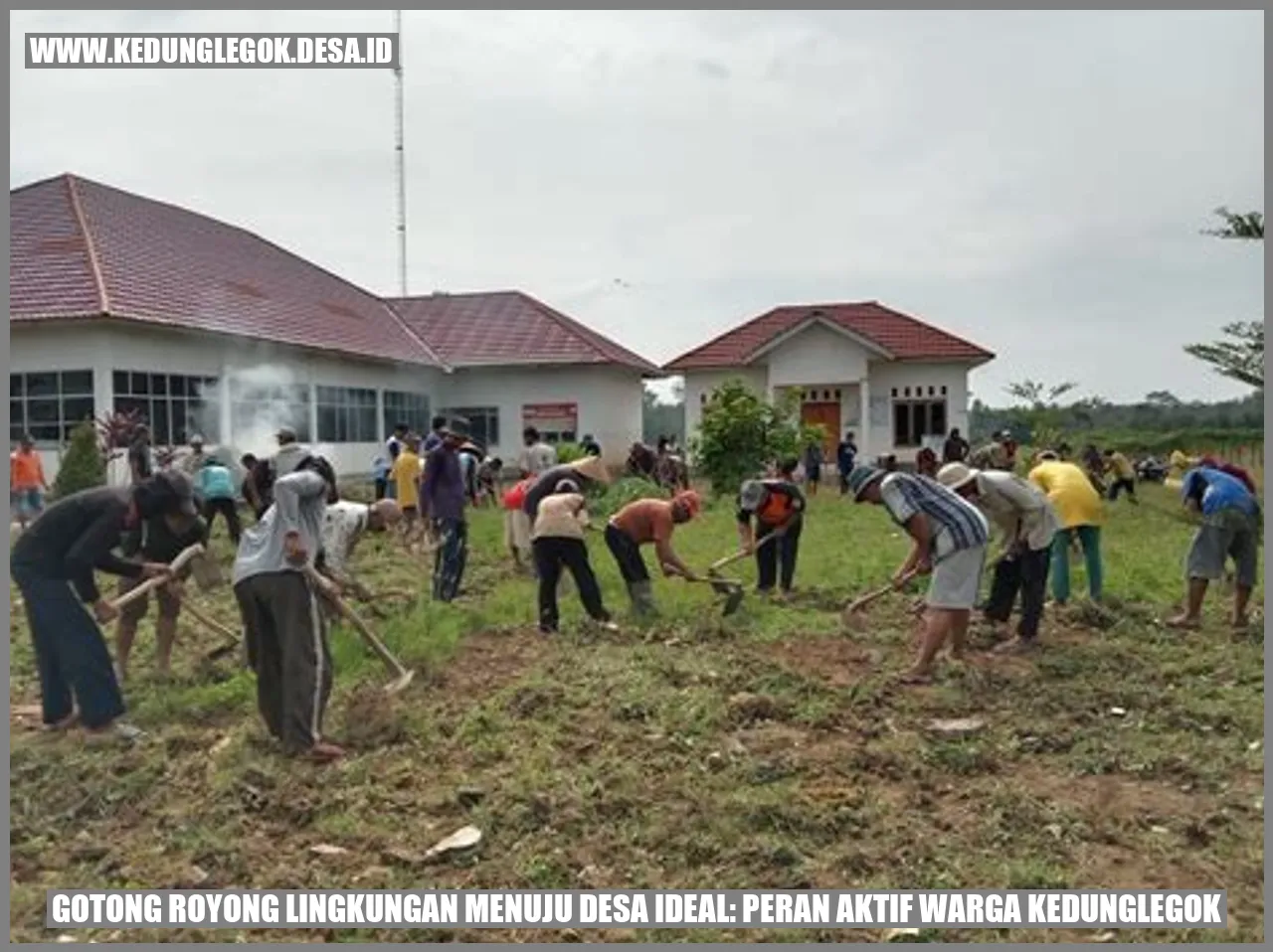 Gotong Royong Warga Kedunglegok
