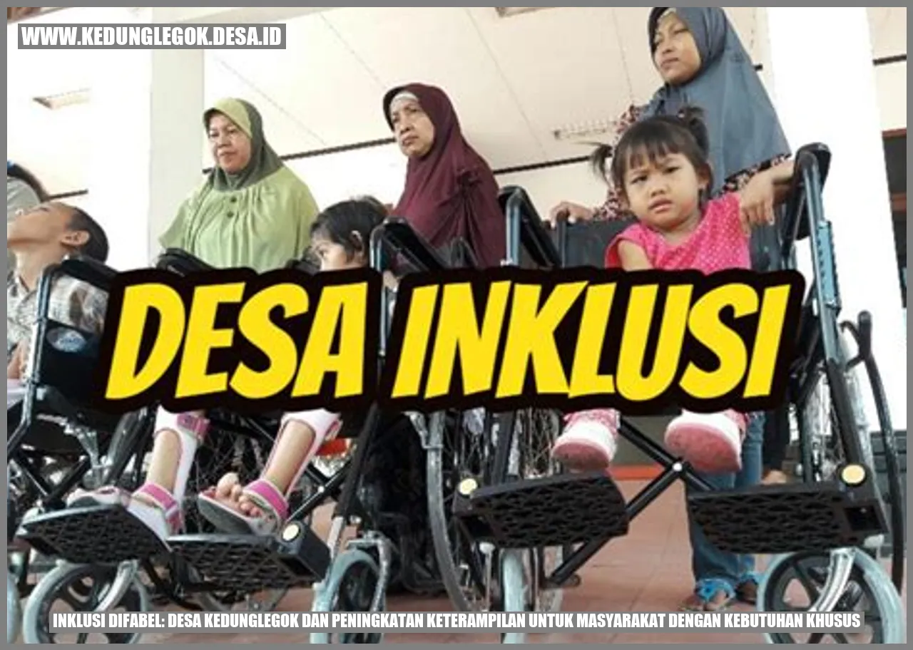 Inklusi Difabel: Desa Kedunglegok dan Peningkatan Keterampilan untuk Masyarakat dengan Kebutuhan Khusus
