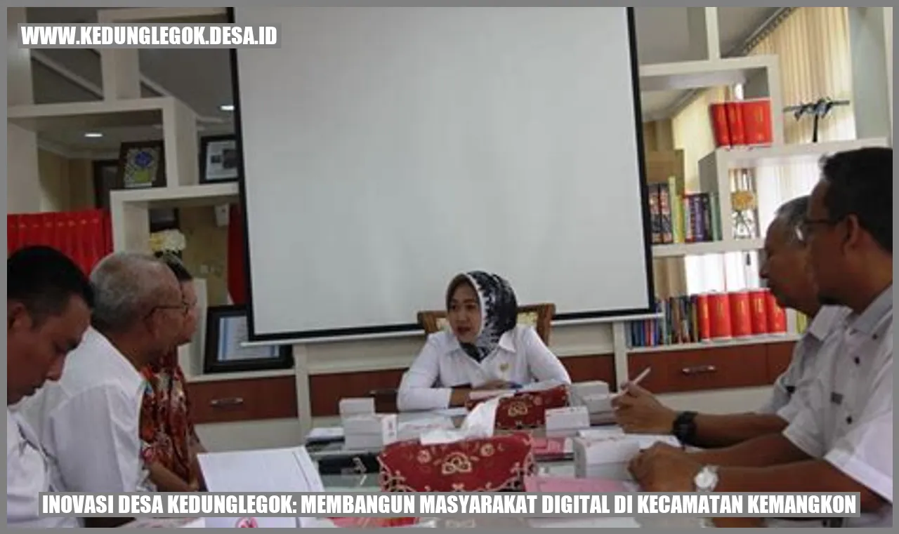 Desa Kedunglegok: Desa Digital Kemangkon