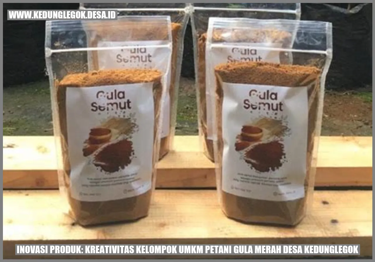 Inovasi Produk: Kreativitas Kelompok UMKM Petani Gula Merah Desa Kedunglegok