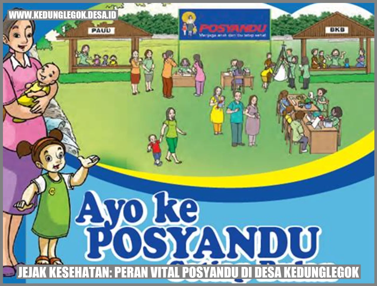Jejak Kesehatan: Peran Vital Posyandu di Desa Kedunglegok