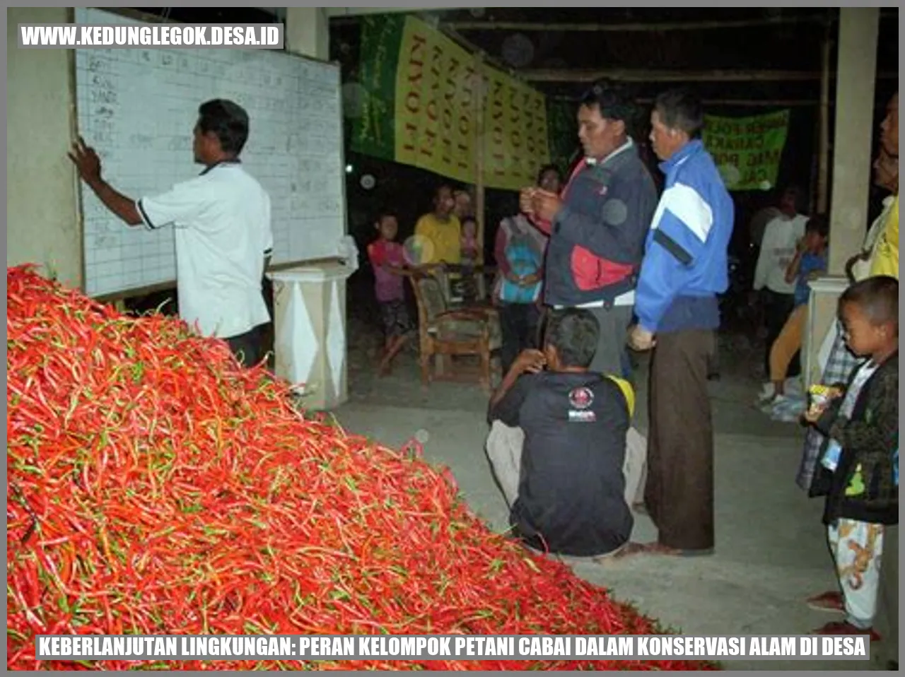 Keberlanjutan Lingkungan: Peran Kelompok Petani Cabai dalam Konservasi Alam di Desa