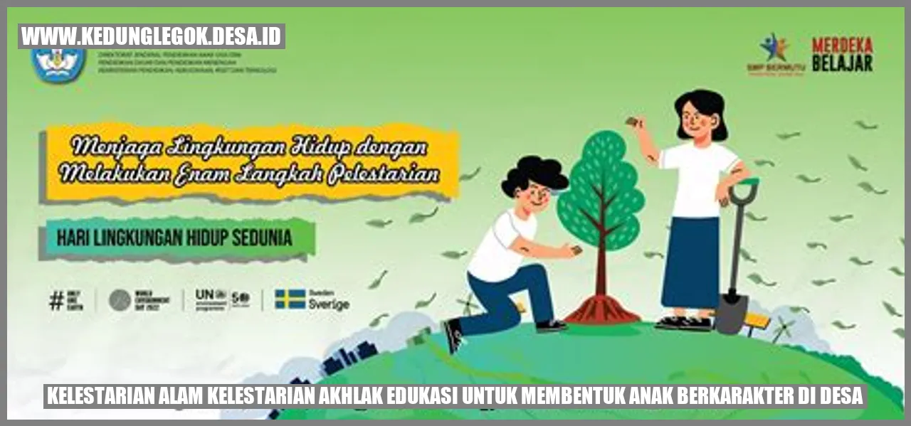 Membentuk Anak Berkarakter di Desa