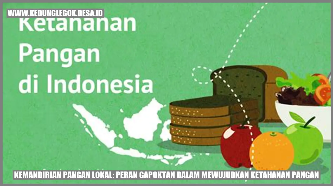 Kemandirian Pangan Lokal: Peran Gapoktan dalam Mewujudkan Ketahanan Pangan