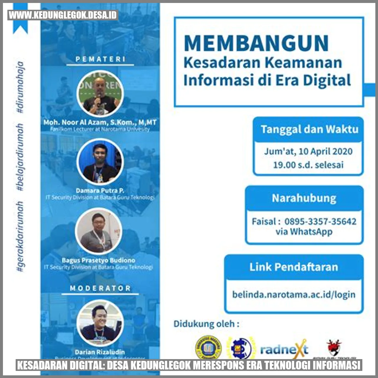 Kesadaran Digital: Desa Kedunglegok Merespons Era Teknologi Informasi