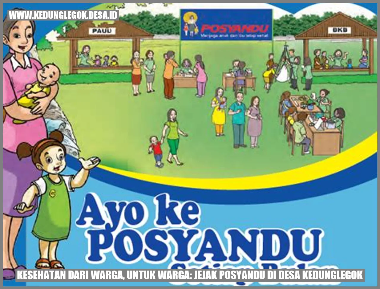 Posyandu di Desa Kedunglegok
