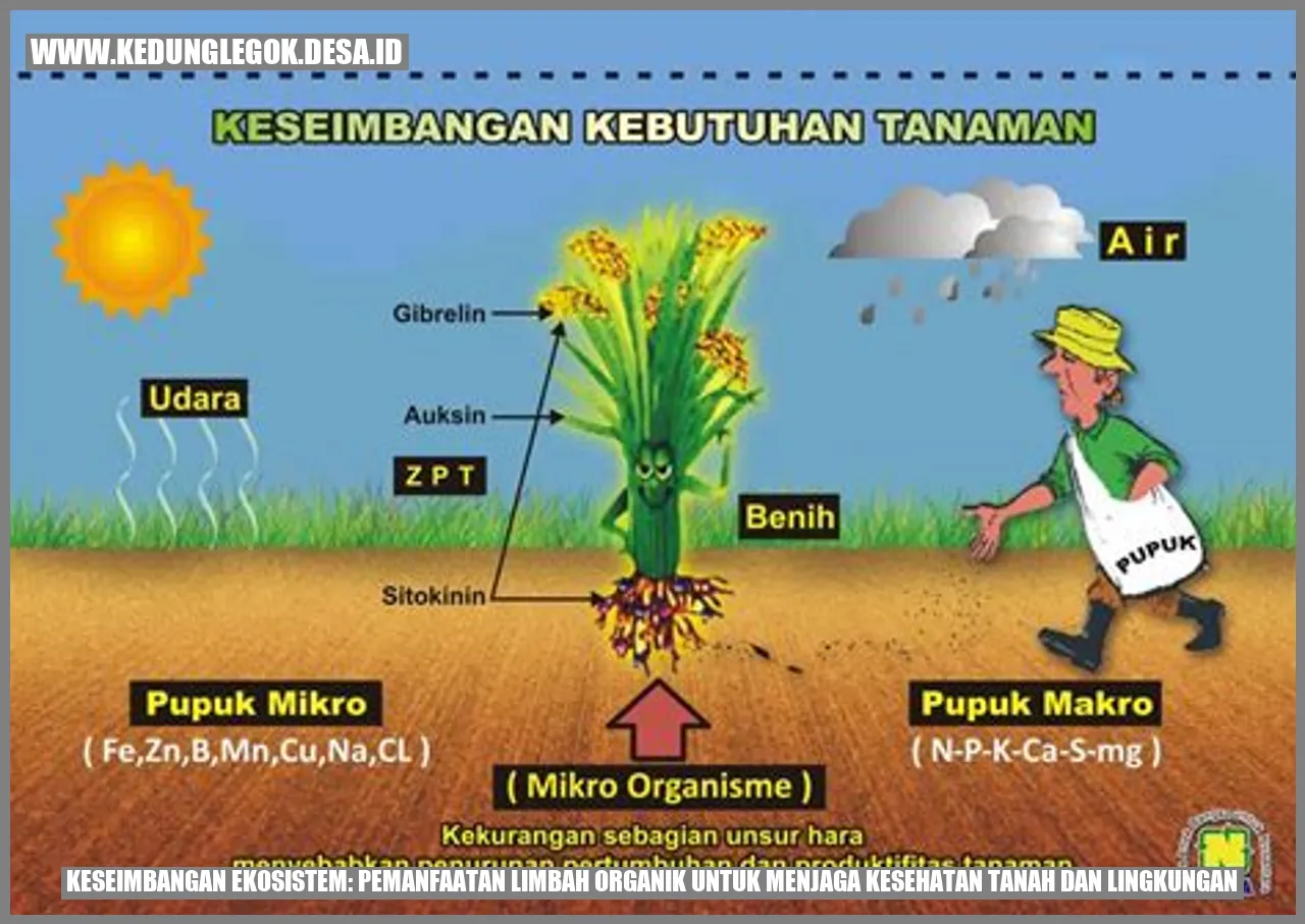 Keseimbangan Ekosistem: Pemanfaatan Limbah Organik Untuk Menjaga Kesehatan Tanah dan Lingkungan