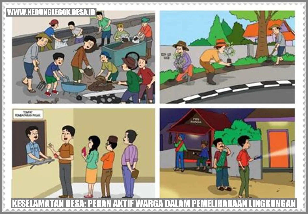 Keselamatan Desa: Peran Aktif Warga dalam Pemeliharaan Lingkungan