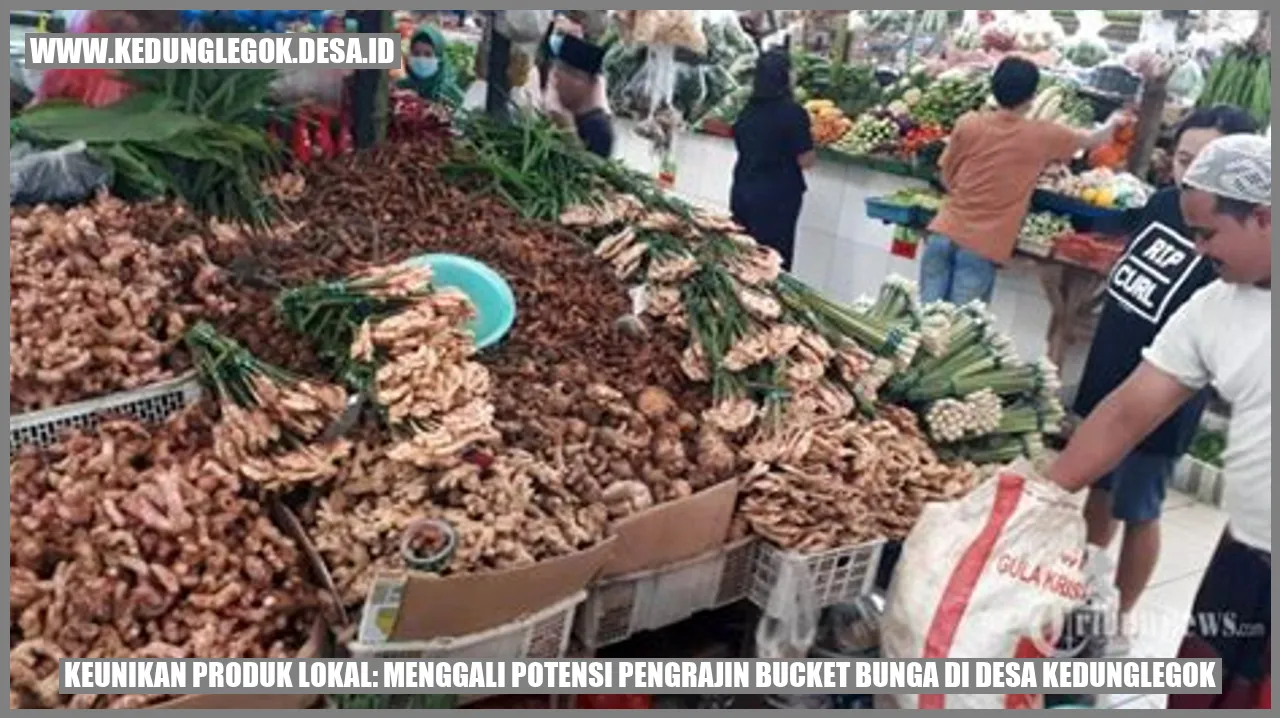 Keunikan Produk Lokal: Menggali Potensi Pengrajin Bucket Bunga di Desa Kedunglegok
