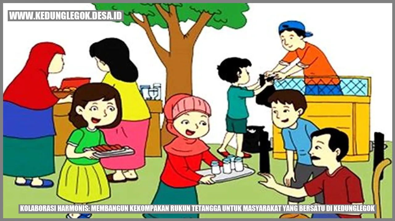 Kolaborasi Harmonis: Membangun Kekompakan Rukun Tetangga untuk Masyarakat yang Bersatu di Kedunglegok