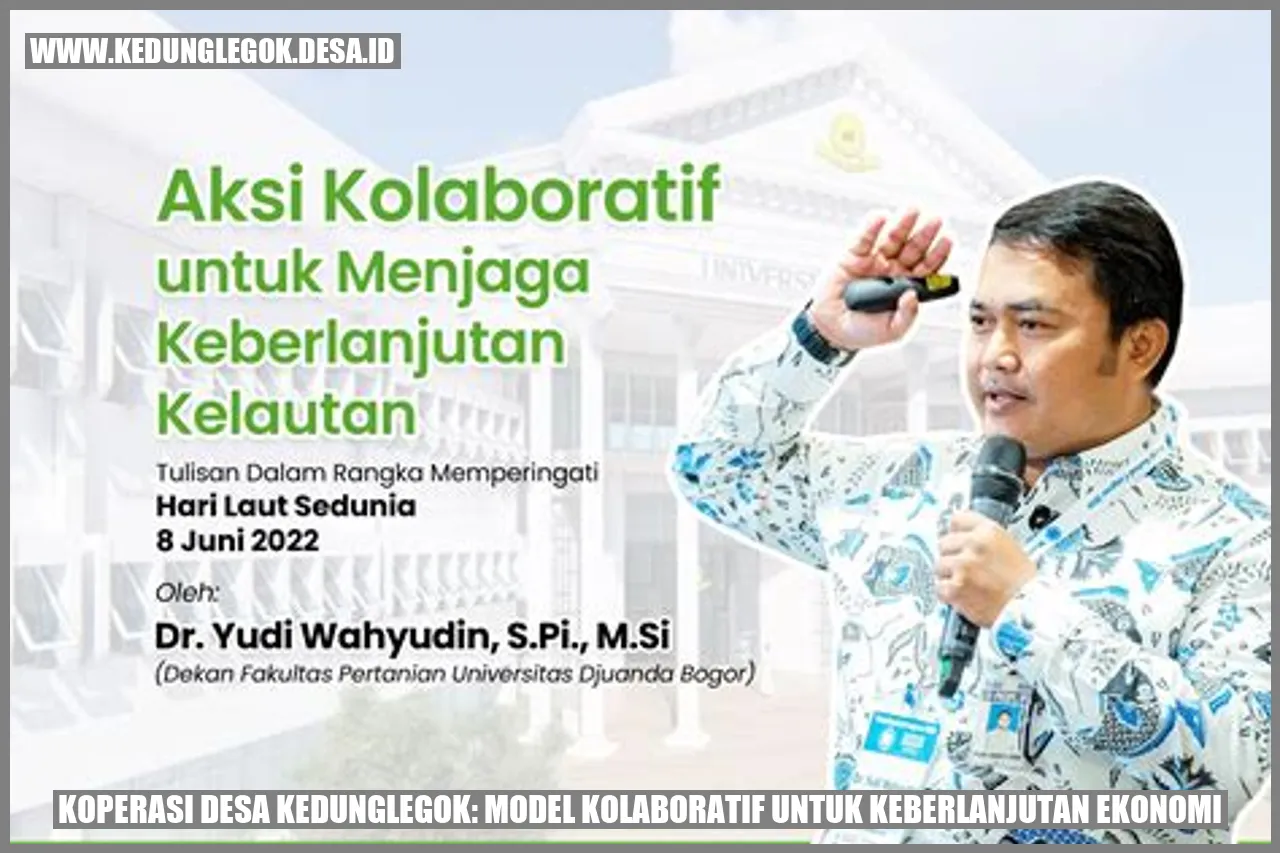 Koperasi Desa Kedunglegok: Model Kolaboratif untuk Keberlanjutan Ekonomi