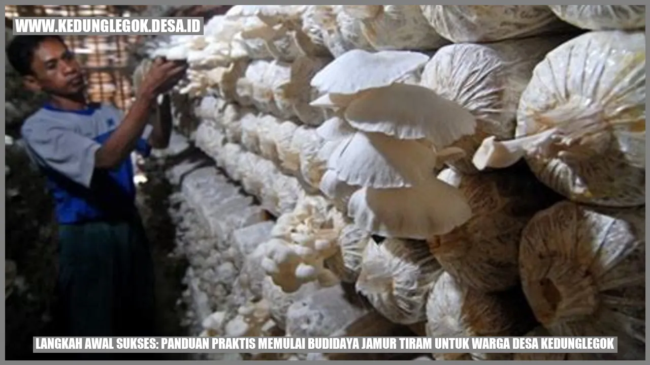 Langkah Awal Sukses: Panduan Praktis Memulai Budidaya Jamur Tiram untuk Warga Desa Kedunglegok