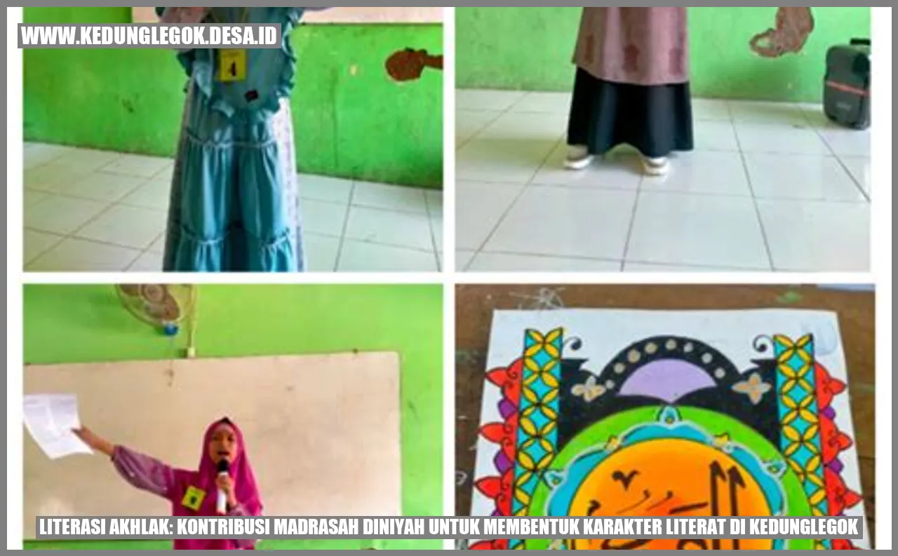 Literasi Akhlak: Kontribusi Madrasah Diniyah untuk Membentuk Karakter Literat di Kedunglegok