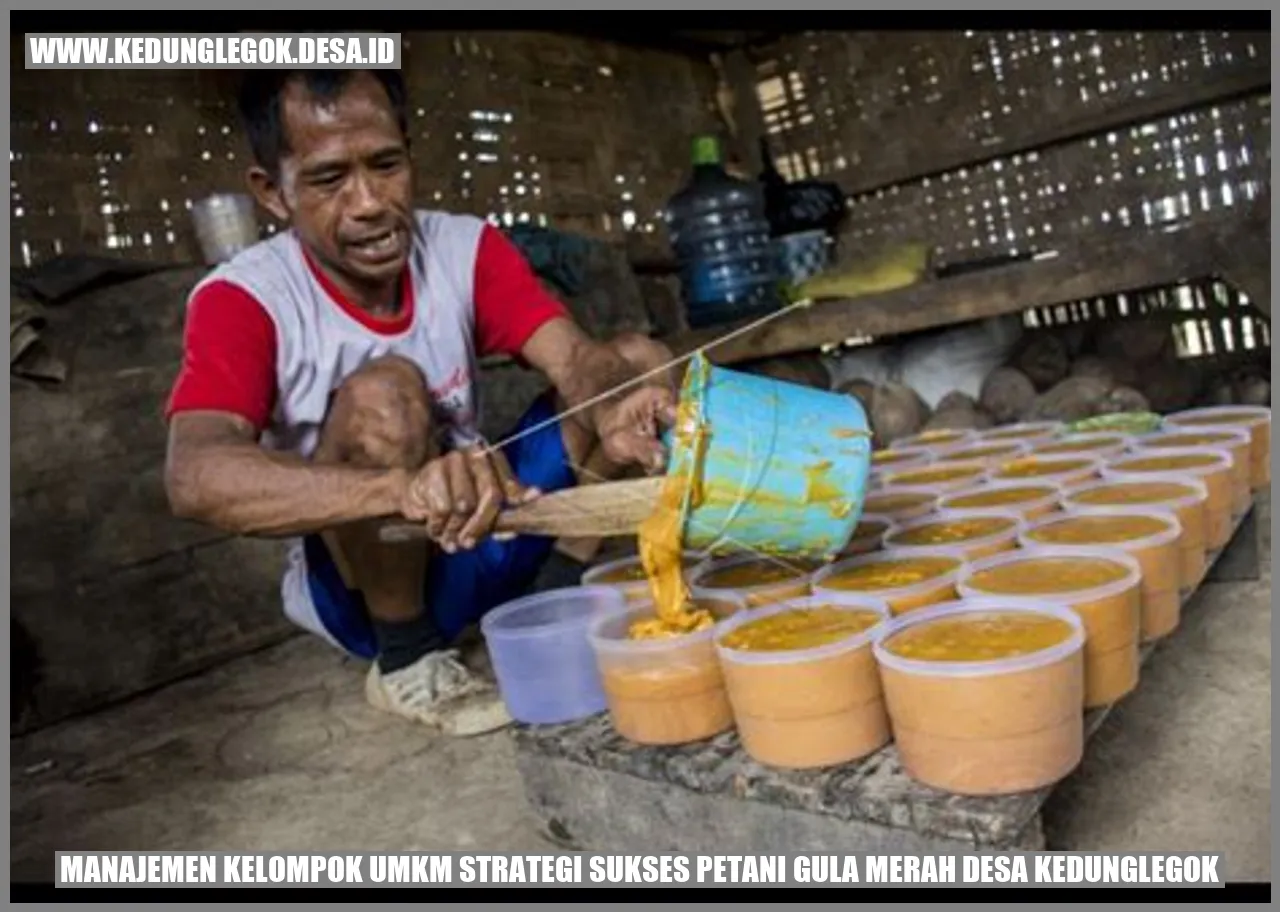 Manajemen Kelompok UMKM: Strategi Sukses Petani Gula Merah Desa Kedunglegok