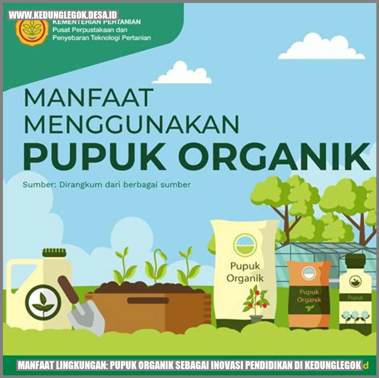 Manfaat Lingkungan: Pupuk Organik Sebagai Inovasi Pendidikan di Kedunglegok