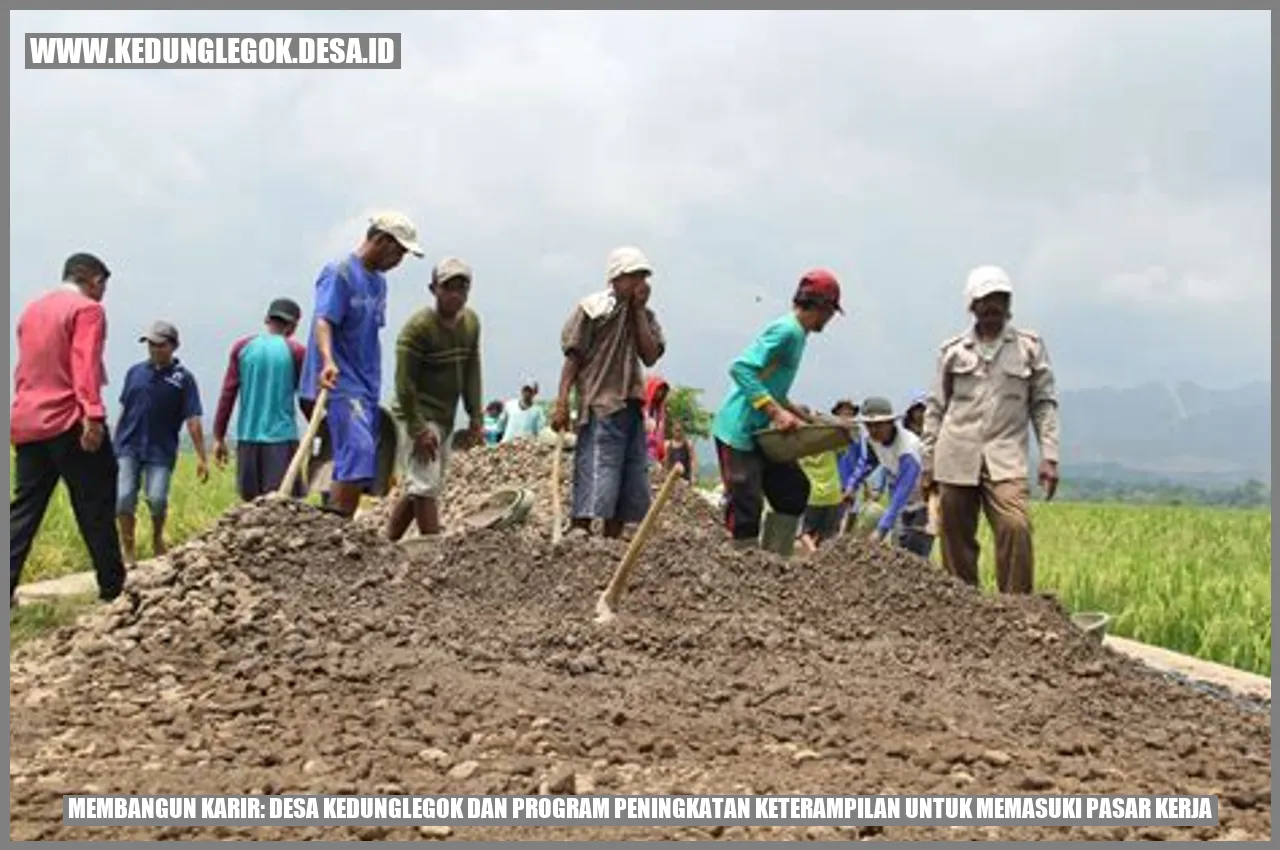 Peluang Karir di Desa Kedunglegok