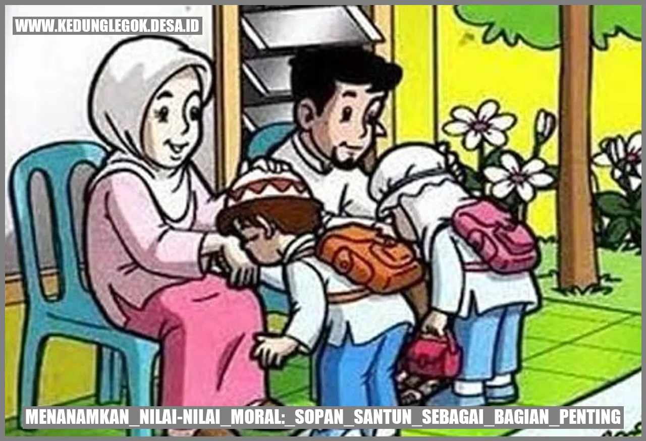 Menanamkan Nilai-Nilai Moral: Sopan Santun sebagai Bagian Penting