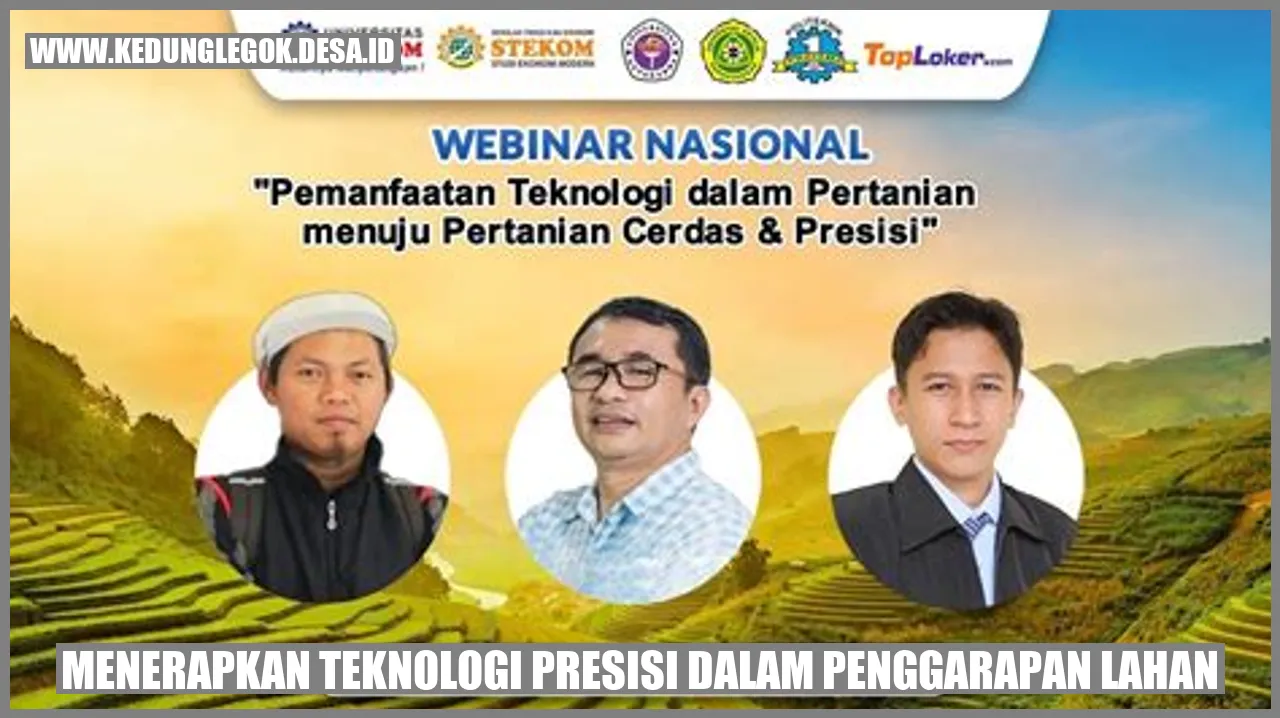 Menerapkan Teknologi Presisi dalam Penggarapan Lahan
