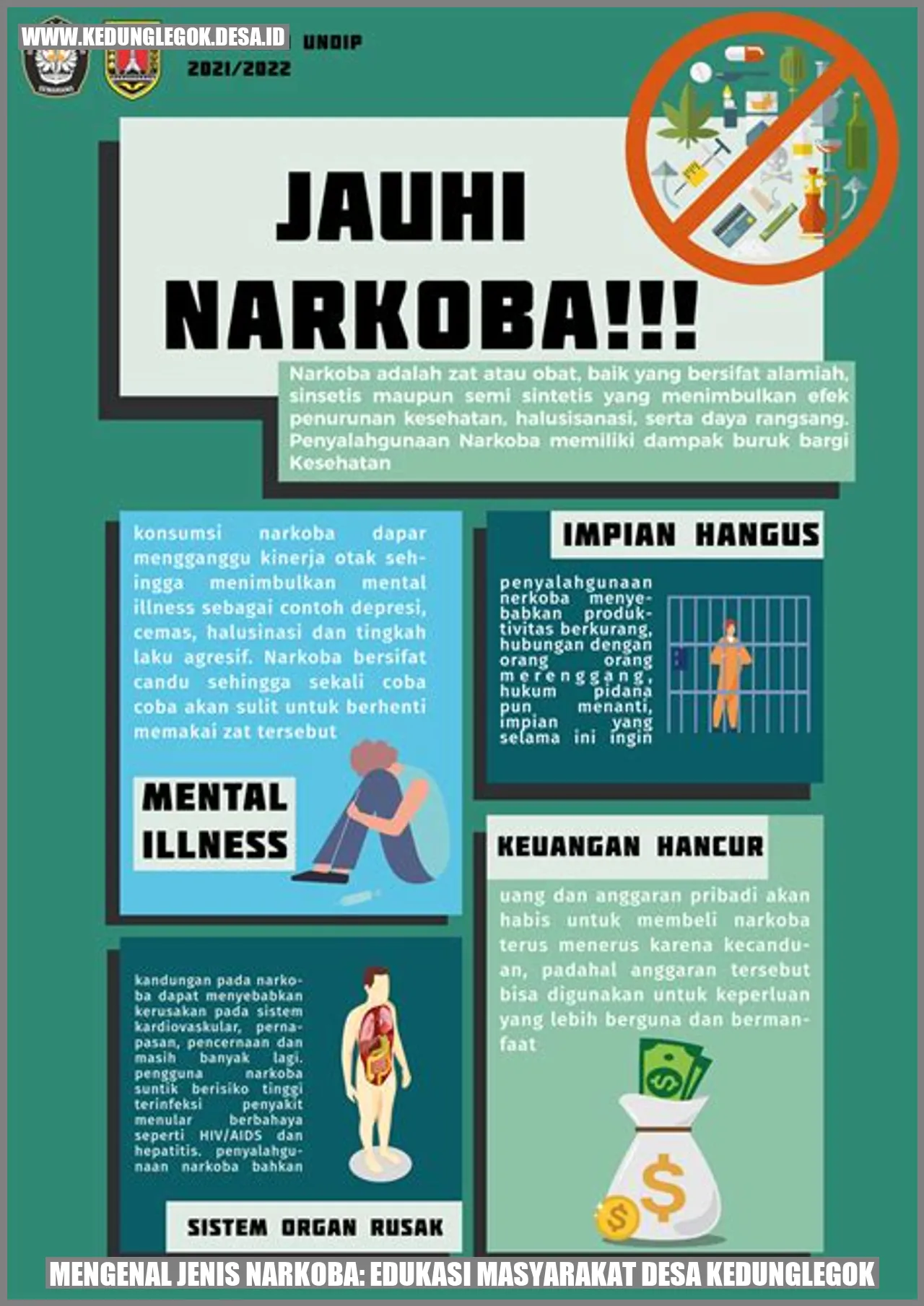 Mengenal Jenis Narkoba: Edukasi Masyarakat Desa Kedunglegok