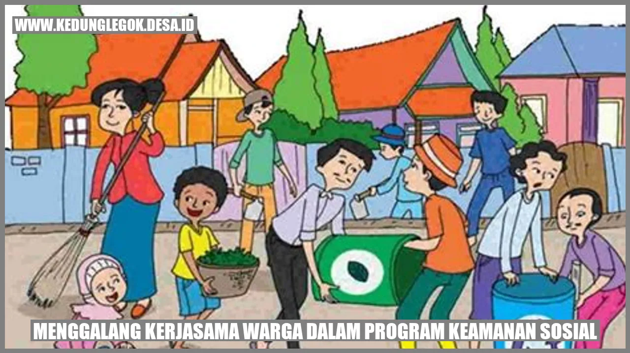 Kerja Sama Warga untuk Keamanan