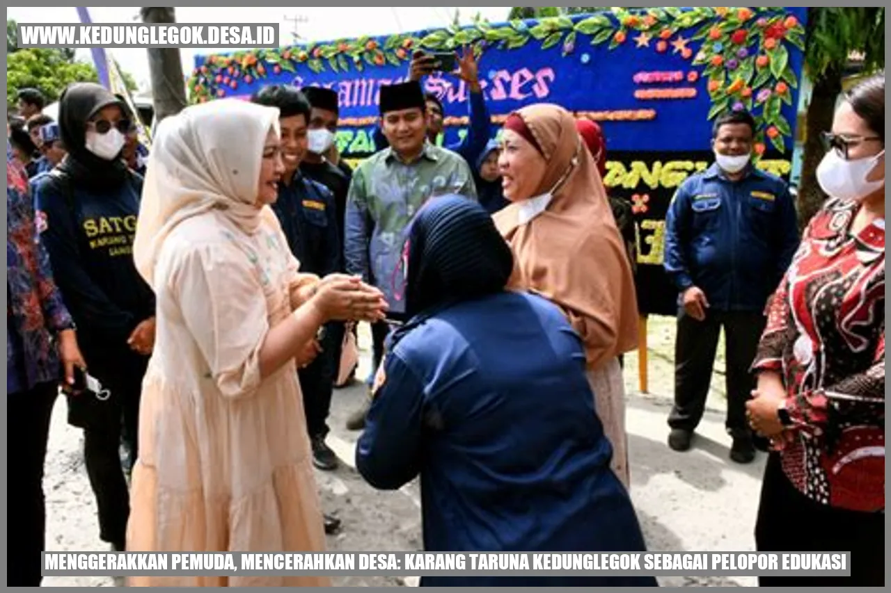 Menggerakkan Pemuda, Mencerahkan Desa: Karang Taruna Kedunglegok sebagai Pelopor Edukasi