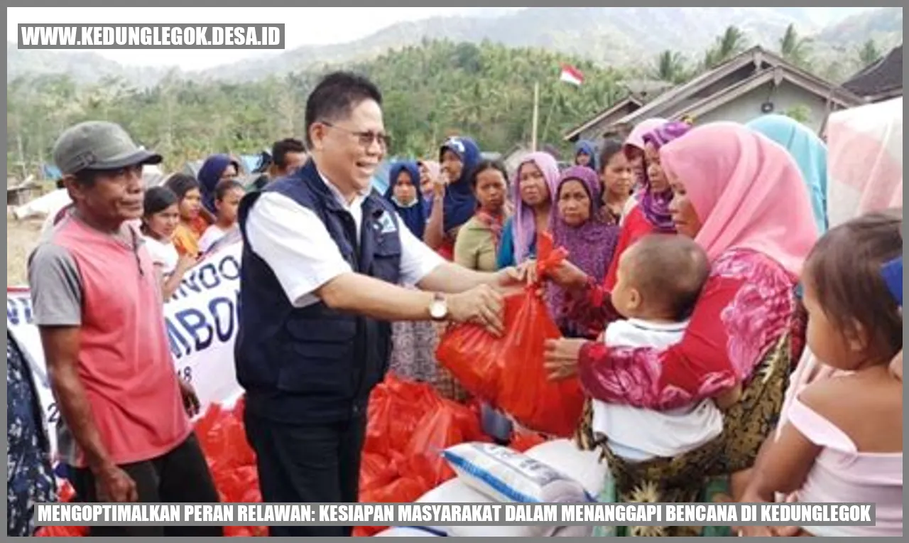 Mengoptimalkan Peran Relawan: Kesiapan Masyarakat dalam Menanggapi Bencana di Kedunglegok