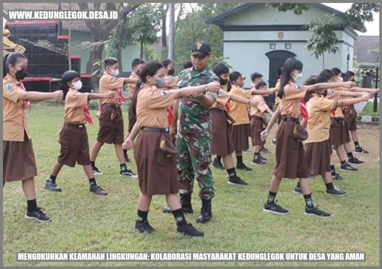 Mengukuhkan Keamanan Lingkungan: Kolaborasi Masyarakat Kedunglegok untuk Desa yang Aman