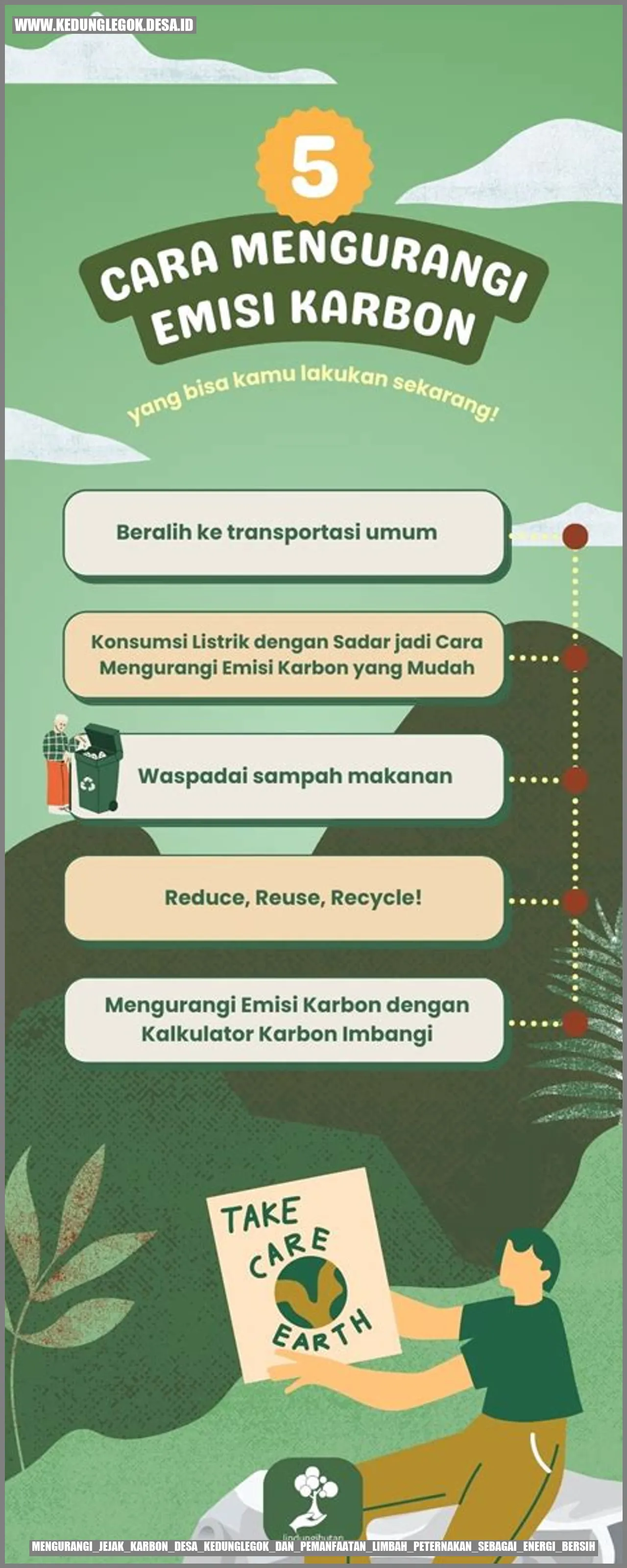 Mengurangi Jejak Karbon: Desa Kedunglegok dan Pemanfaatan Limbah Peternakan sebagai Energi Bersih