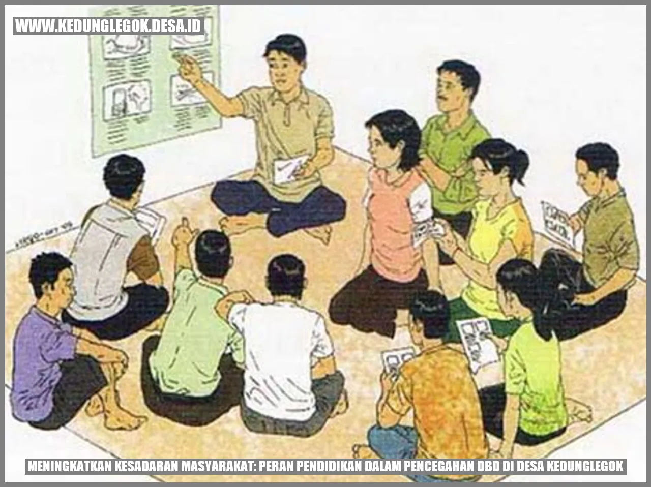 Meningkatkan Kesadaran Masyarakat: Peran Pendidikan dalam Pencegahan DBD di Desa Kedunglegok