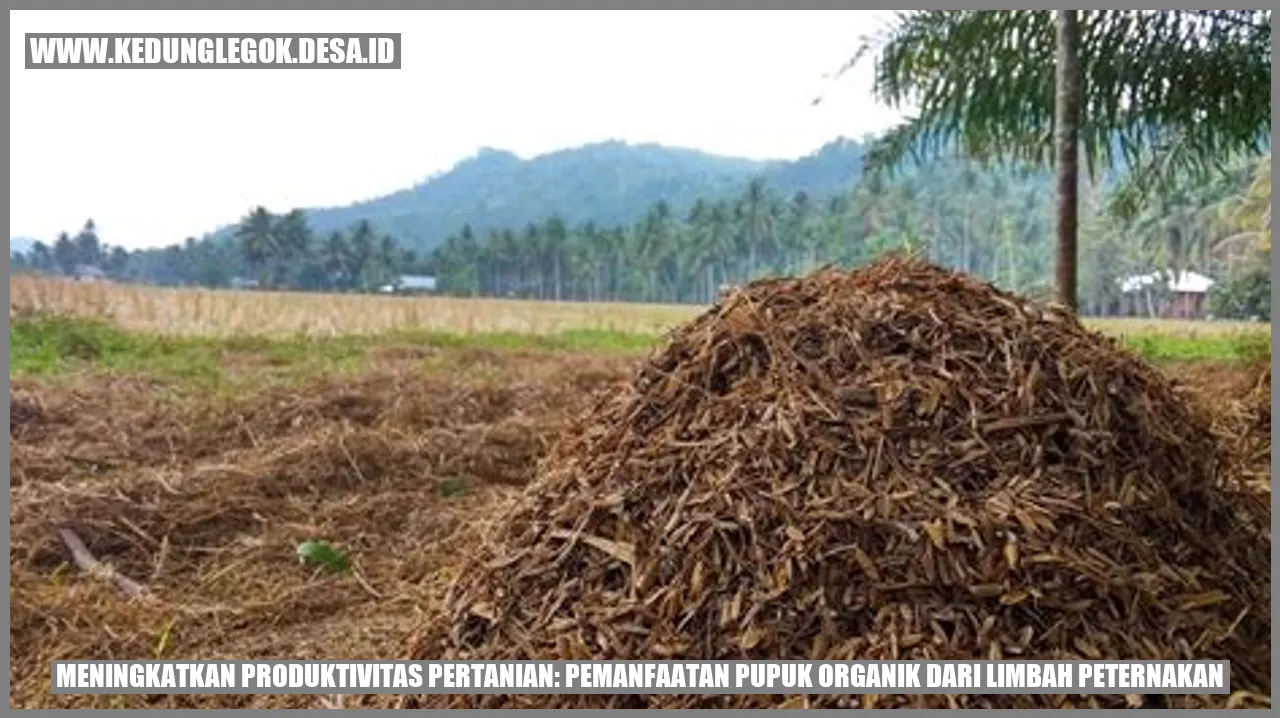Meningkatkan Produktivitas Pertanian: Pemanfaatan Pupuk Organik dari Limbah Peternakan