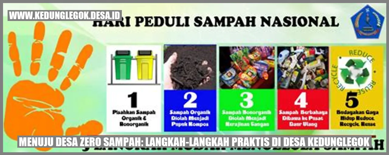 Menuju Desa Zero Sampah: Langkah-Langkah Praktis di Desa Kedunglegok