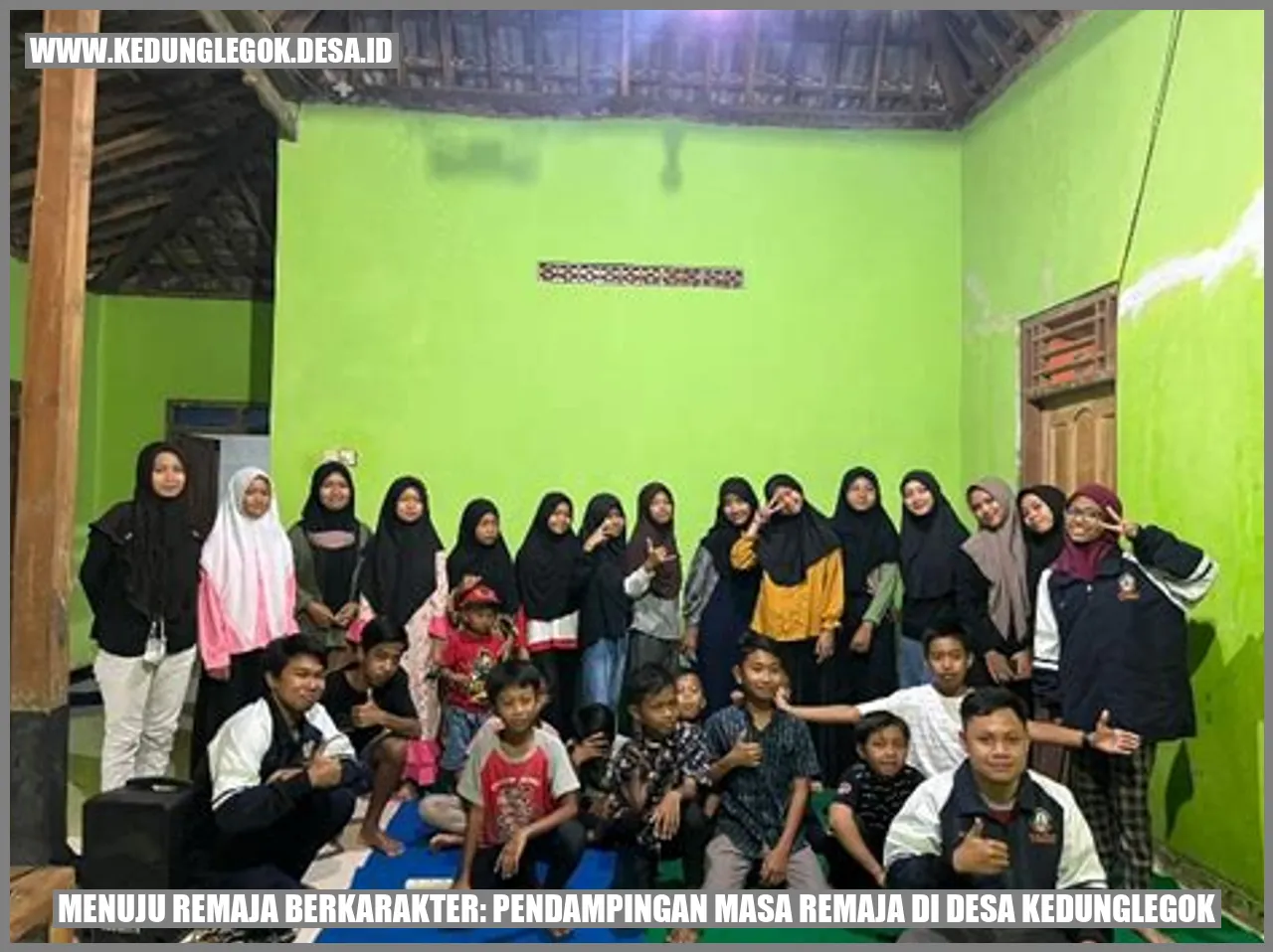Menuju Remaja Berkarakter: Pendampingan Masa Remaja di Desa Kedunglegok