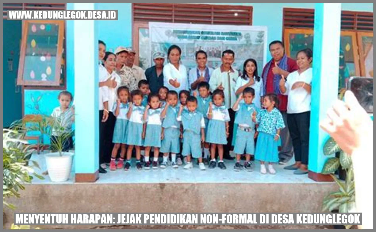 Menyentuh Harapan: Jejak Pendidikan Non-Formal di Desa Kedunglegok