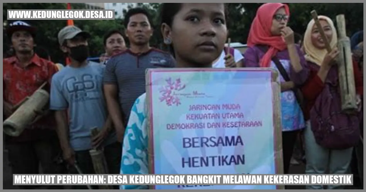 Menginspirasi Perubahan: Desa Kedunglegok Menghadapi Kekerasan Dalam Rumah Tangga