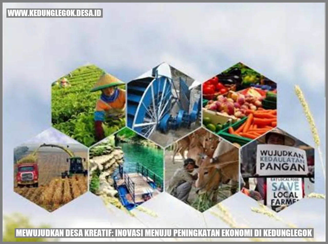 Gambar Pertanian Organik di Desa Kedunglegok