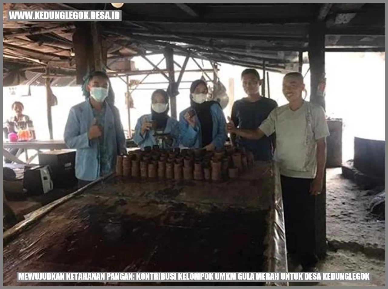 Mewujudkan Ketahanan Pangan: Kontribusi Kelompok UMKM Gula Merah untuk Desa Kedunglegok